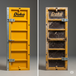 Új és használt doka zsalutábla összehasonlítása