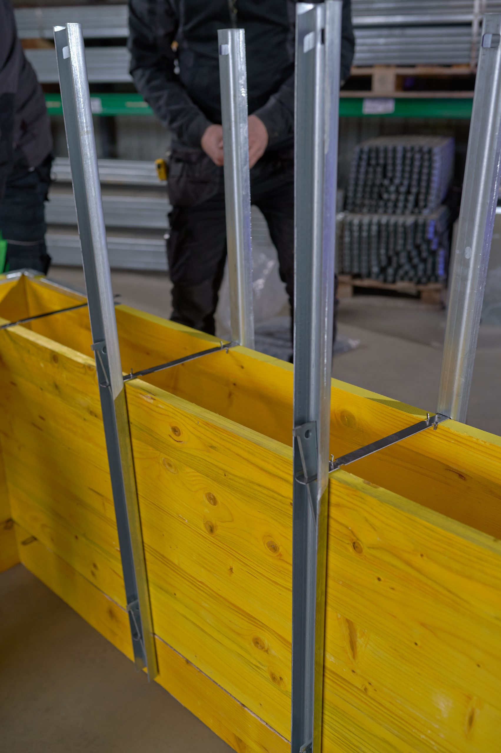 U profilok rögzítése